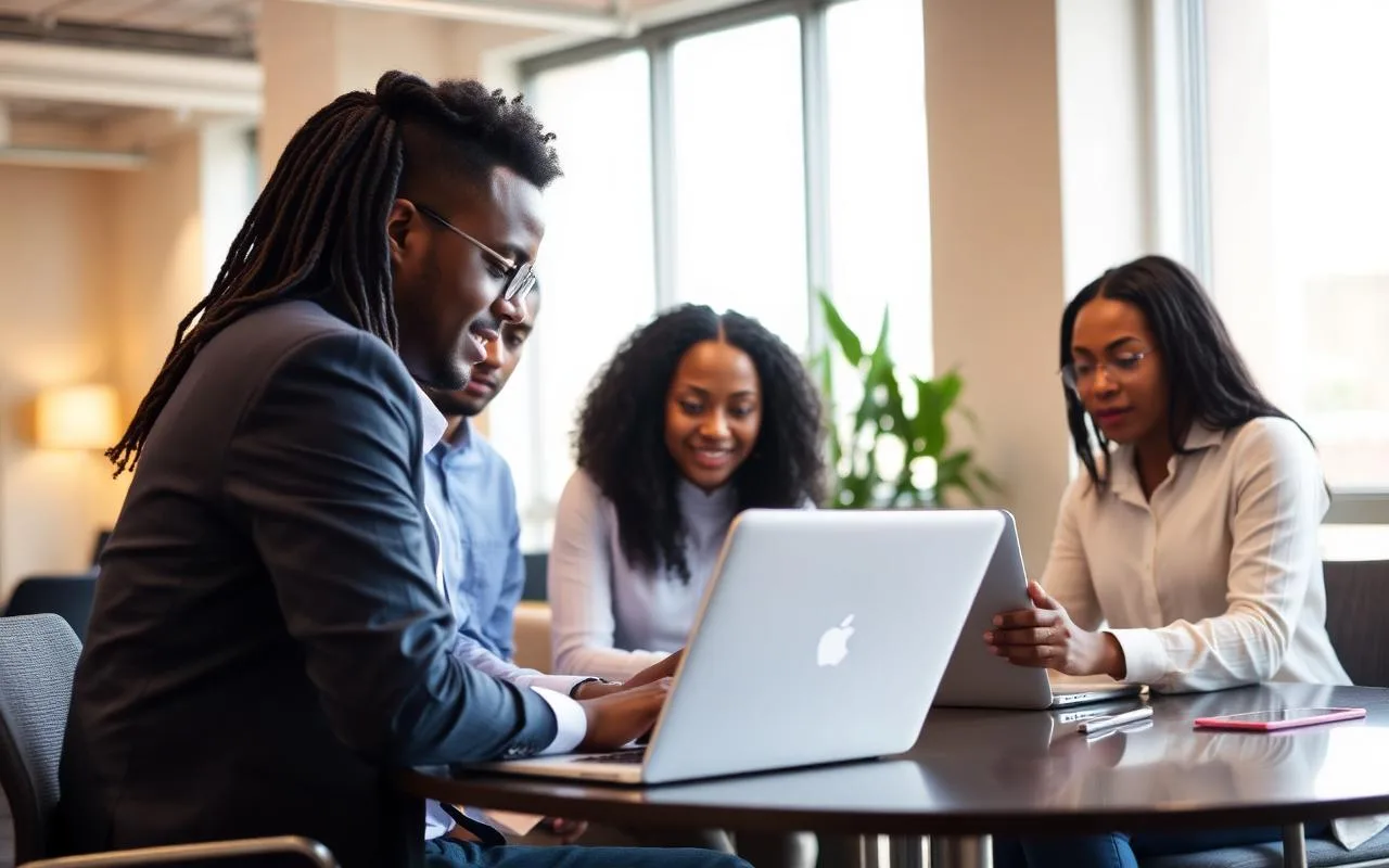 Équipe Nuvekia Agence Digitale Yaoundé Cameroun